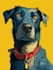 draw a custom  pet portrait illustration
