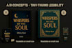 design elegant, readable KDP book covers