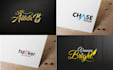 design a minimalist business logo or custom handwritten signature
