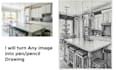 draw pen and pencil sketch or scribble art from your photo