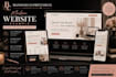 design and develop a modern website