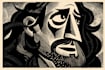 create artistic linocut illustration with fast delivery