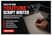write powerful motivational or youtube video scripts using ai