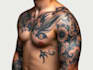 professionally design your sleeve tattoo , chest tattoo