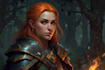 do fantasy character art and game art