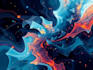create unique digital abstract art