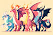 illustrate fantasy art creatures and characters