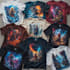 draw anime and fantasy tshirt design