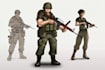 draw 2d game art military character design