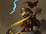 draw dnd character design and illustration