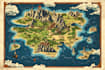 illustrate a fantasy map