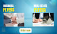 design an attractive and eye catching flyer