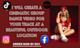 create theatrical group dance, music dance video that attract