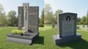 create 3d grave design, 3d tombstone design, 3d memorial design, 3d headstone