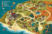 draw beautiful map in vector illustration