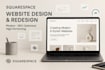 design squarespace, redesign squarespace, modern squarespace rebuild squarespace