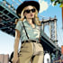 do editorial magazine style comic cartoon newyorker inspired