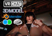 make 3d model, vrchat avatar, vtuber model, character design, gmod, fnaf model