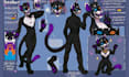 draw furry reference sheet fursona reference sheet nsfw anthro character fursuit