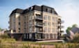 design 3d sketchup model,elevation rendering, landscape design,brick house model