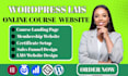 design elearning website lms learndash tutor lms wordpress website