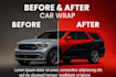 create a custom car mockup with tuning and paint design