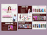 design professional influencer media kit and flyer