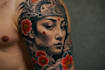 create a tattoo design in japanese style