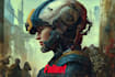 design sci fi art, concept art, sci fi art illustrationh