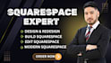 build squarespace website design, redesign, edit, rebuild squarespace website