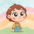 draw cute cartoon portrait