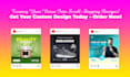 create social media poster, facebook and instagram