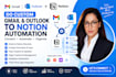 do custom gmail outlook to notion automation notion integration third party app