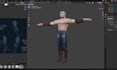 create 3d retro low poly character animation, rigging in psx ps1 ps2 n64, assets