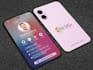 design iphone 17 pro max style business card