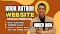 do author website, book author website, book website, ebook website, ecommerce