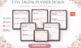 design high demand etsy digital products, etsy shop SEO listing, digital planner