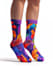 draw digital pattern socks design
