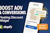 boost shopify sales with custom conversion widgets