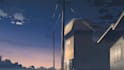 draw a detailed anime background