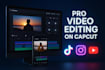 create video content on capcut as a pro