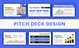 design a professional powerpoint presentation or investor pitch deck