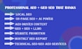 optimize your website with aeo, GEO and monthly SEO expert service