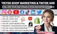 set up tik tok shop setup tiktok shop dropshipping  affiliate marketing manager