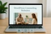 design a professional wordpress counseling or therapy website that builds trust