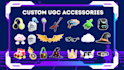 create 3d roblox ugc, accessory, and custom model
