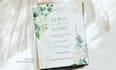 design a beautiful wedding invitation