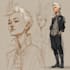sketch any person, character