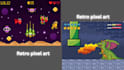 create pixel art character illustration retro pixel art