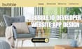 do bubble io developer job, build bubble app, responsive bubble website saas mvp